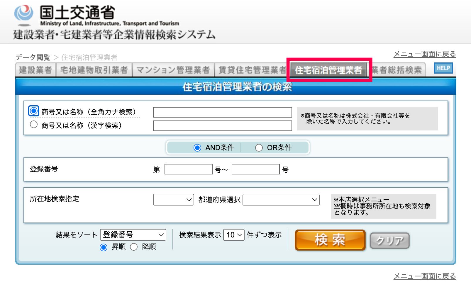 東京23区の民泊条例の基本構造